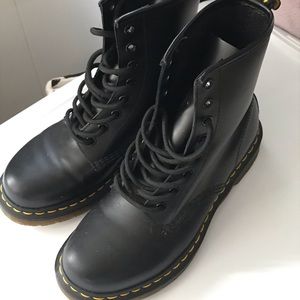 Black Matte Dr. Martens